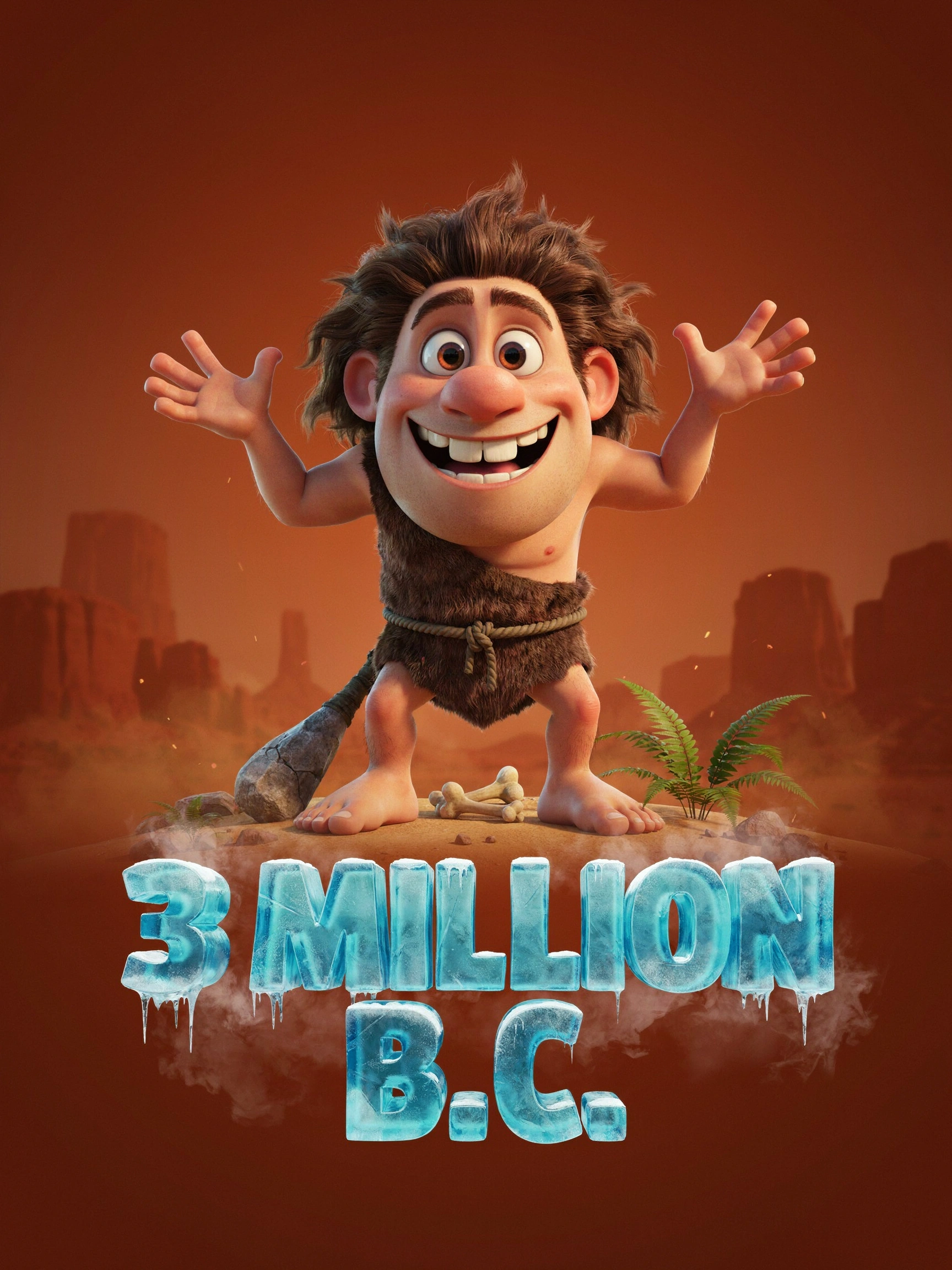 Promo art for the 3 Million BC pokie