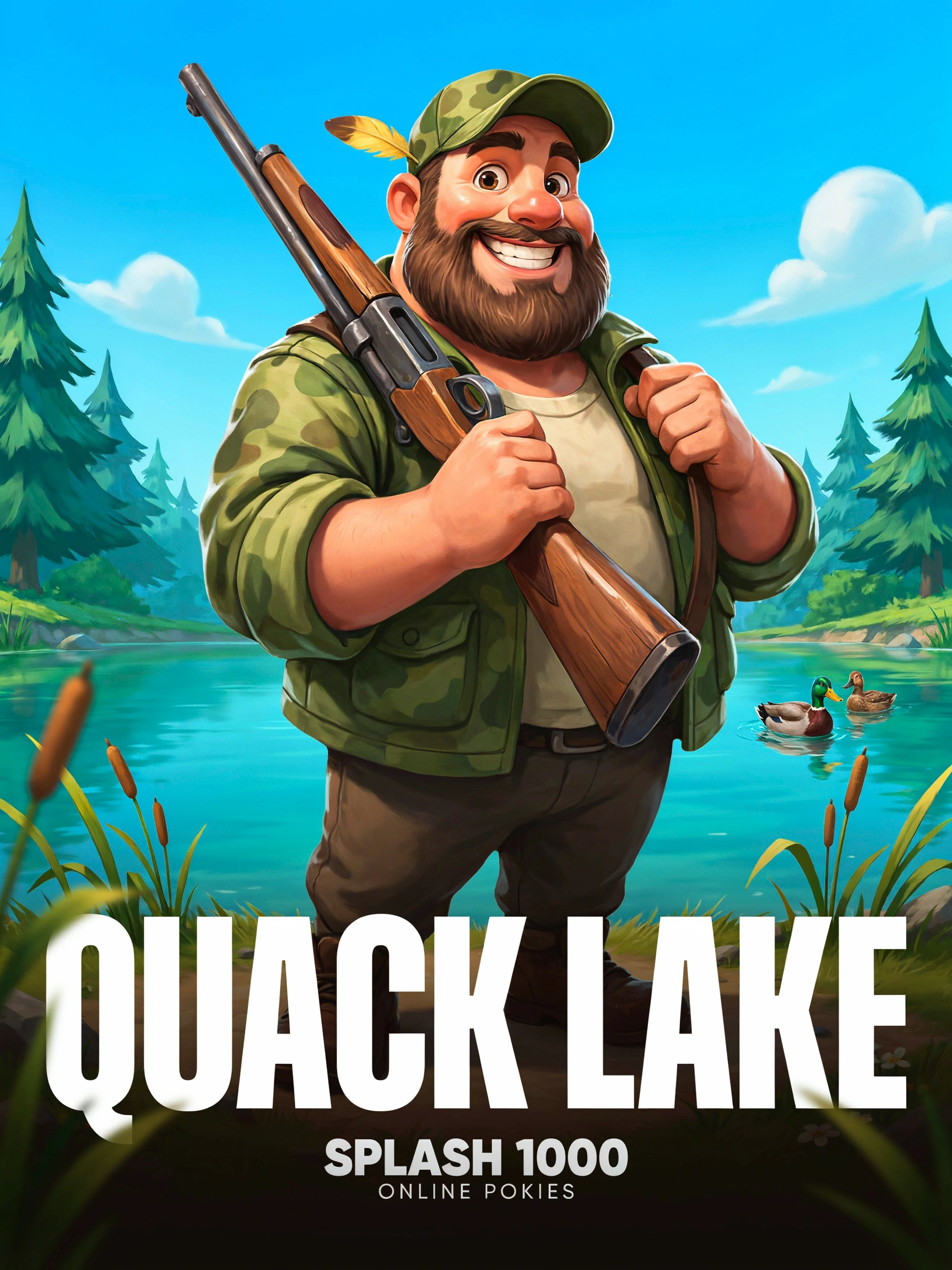 Artwork from the Big Duck Splash 1000 pokie