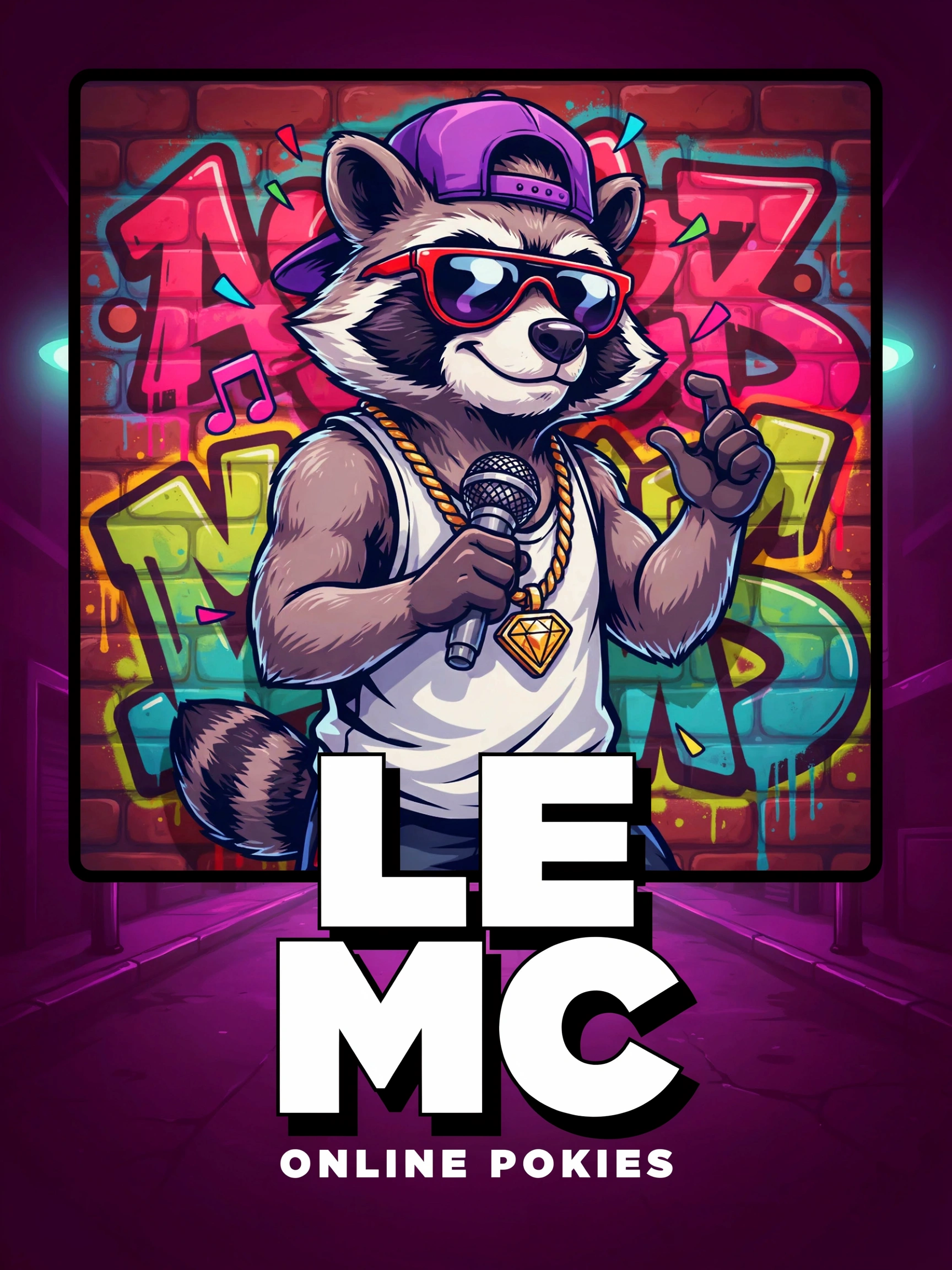 Le Rapper pokie game artwork