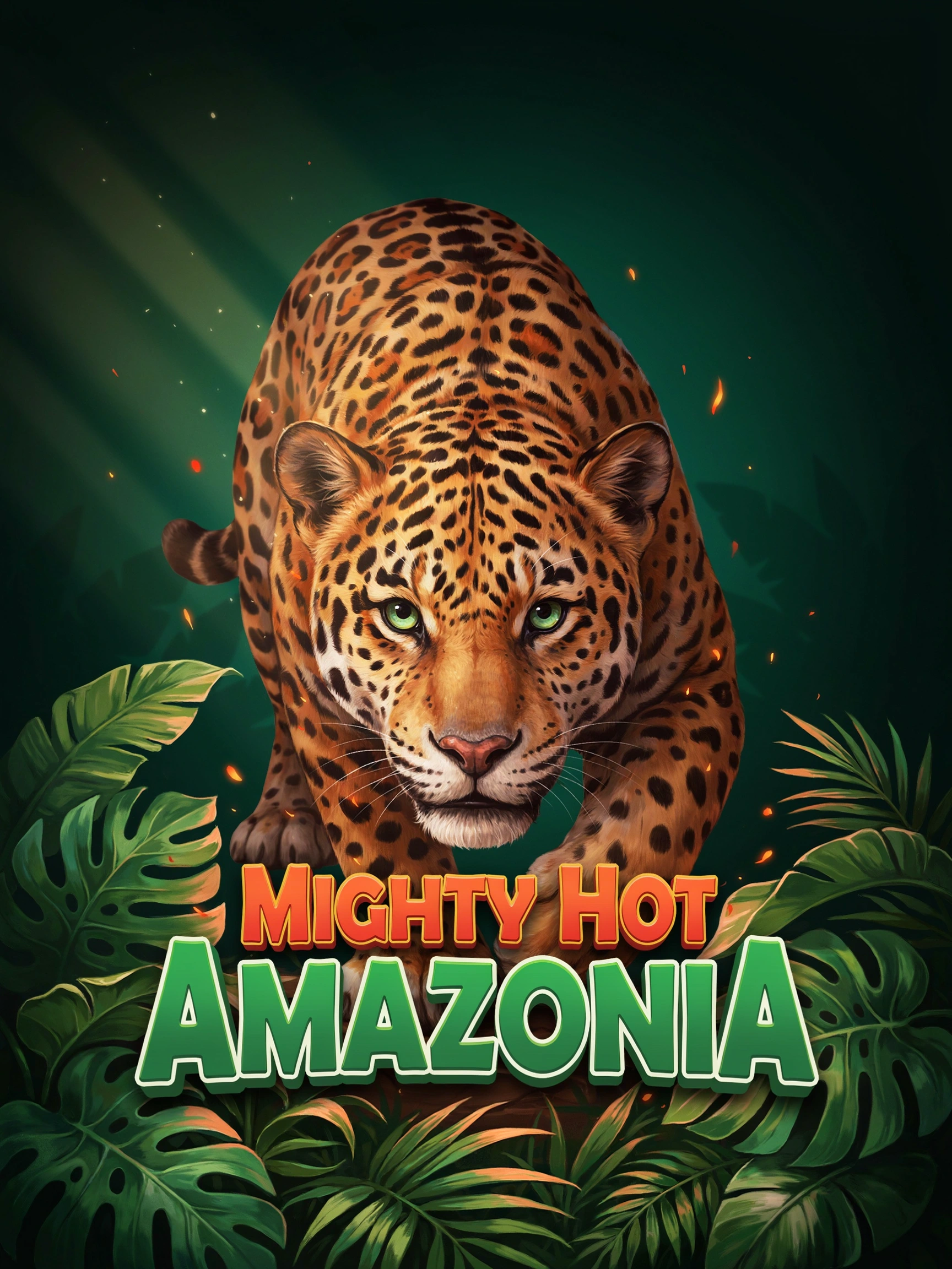 Artwork from the Mighty Hot Amazonia pokie