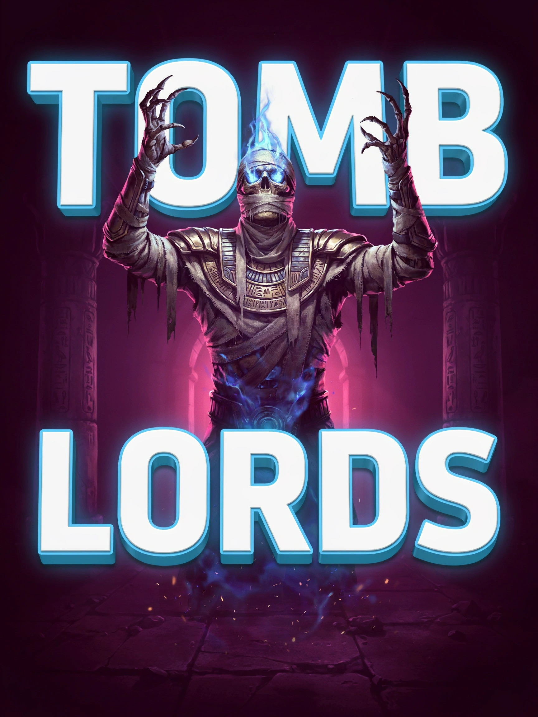 Artwork from the Tomb Lords pokie